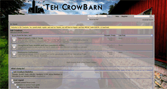 Desktop Screenshot of crowbarn.com